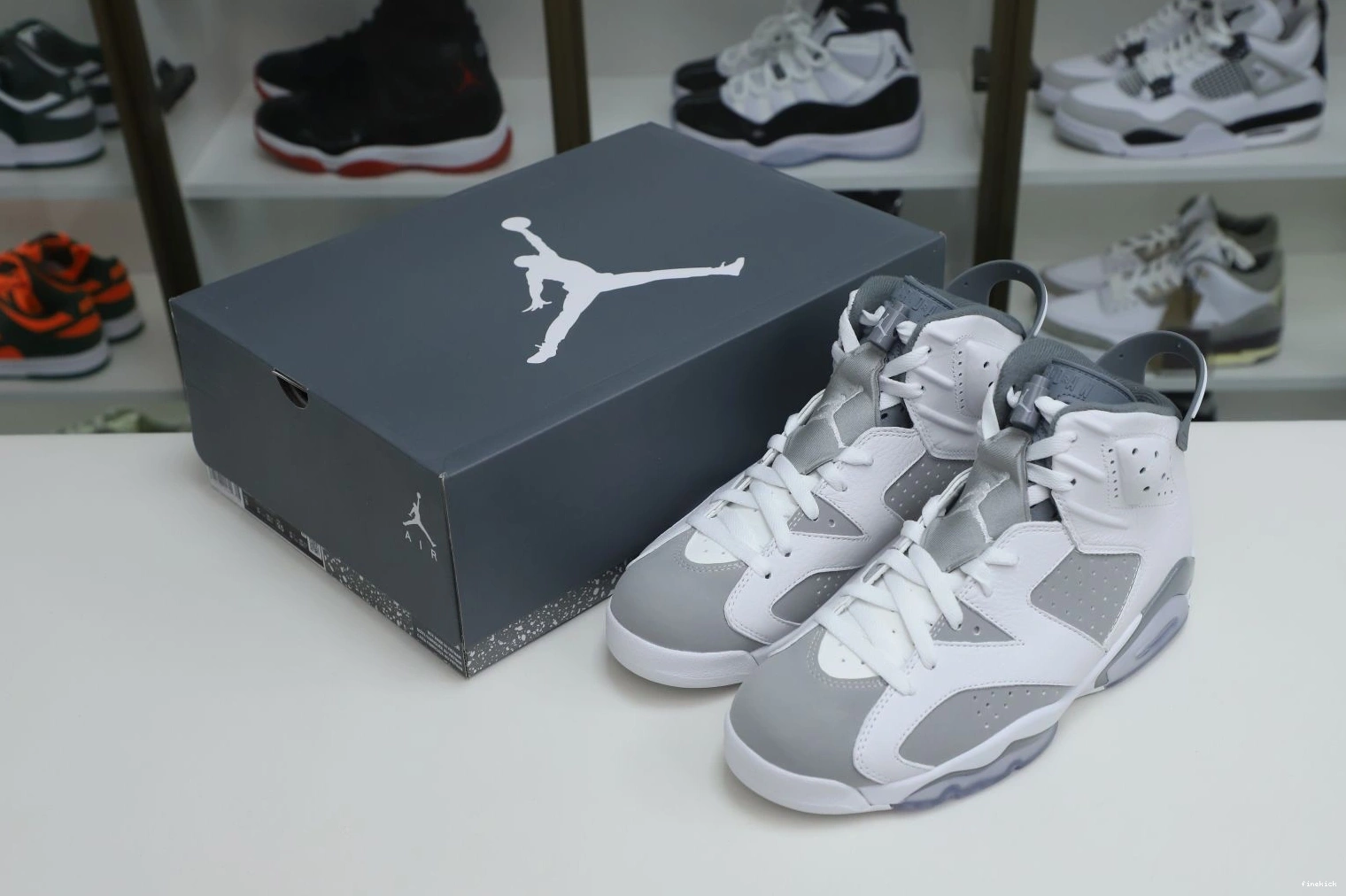 6 GREY AIR JORDAN COOL 0810